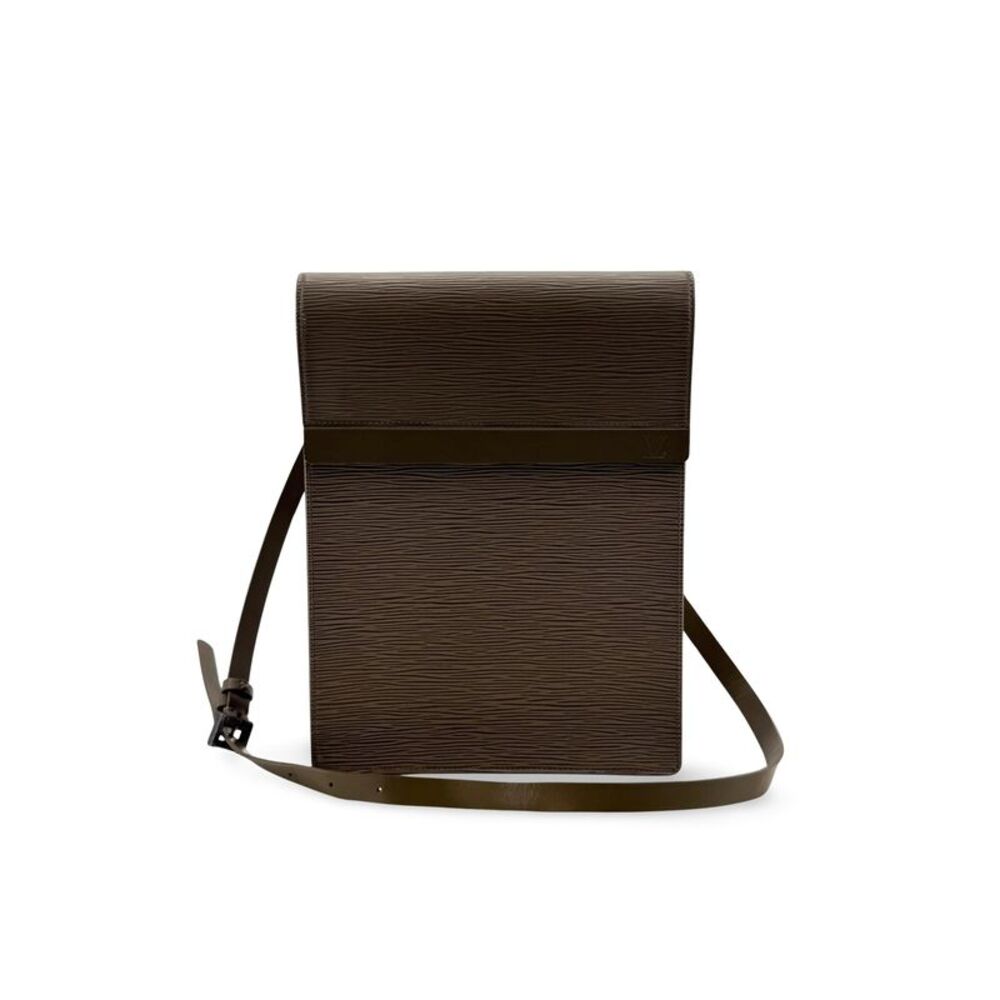 Louis Vuitton Ramatuelle Epi Leather Brown Leather Handbag